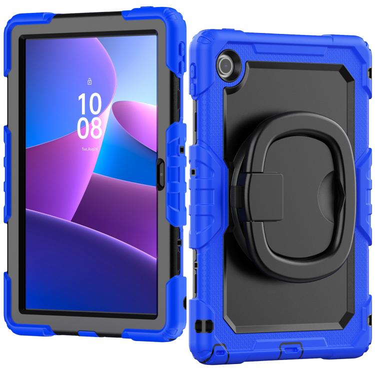 For Lenovo Tab 10.1 TB-311XU/FU D Type Silicone Hybrid PC Tablet Case with Handle Holder