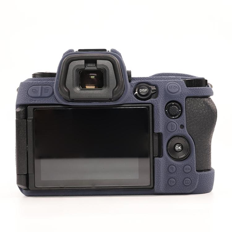 For Nikon Z6III Litchi Texture Soft Silicone Protective Case