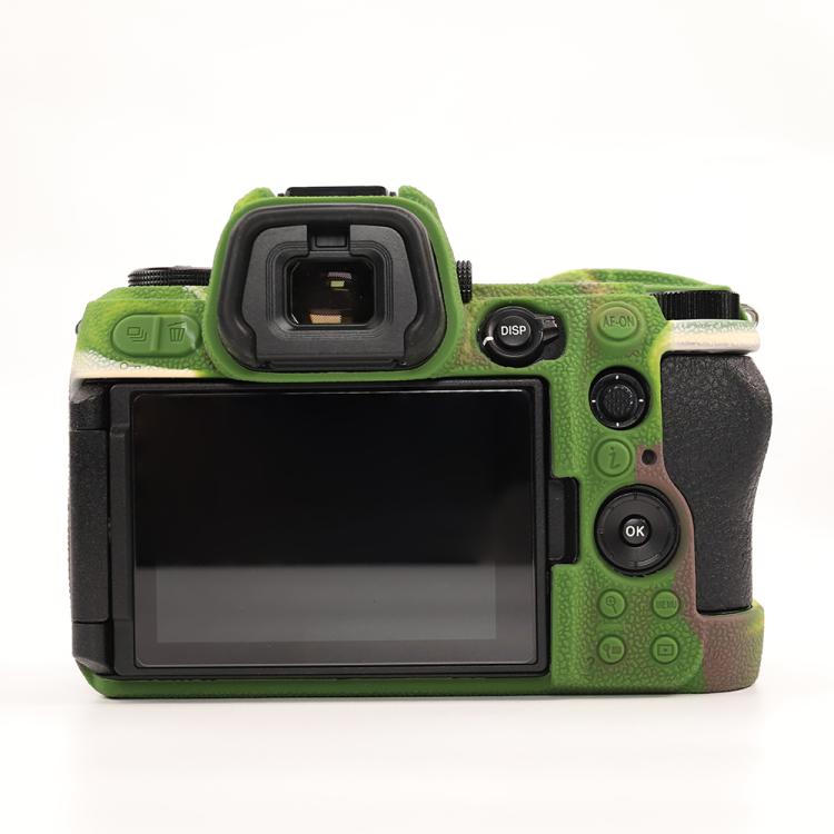 For Nikon Z6III Litchi Texture Soft Silicone Protective Case