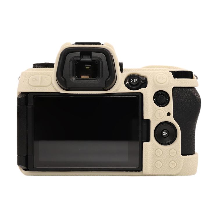 For Nikon Z6III Litchi Texture Soft Silicone Protective Case