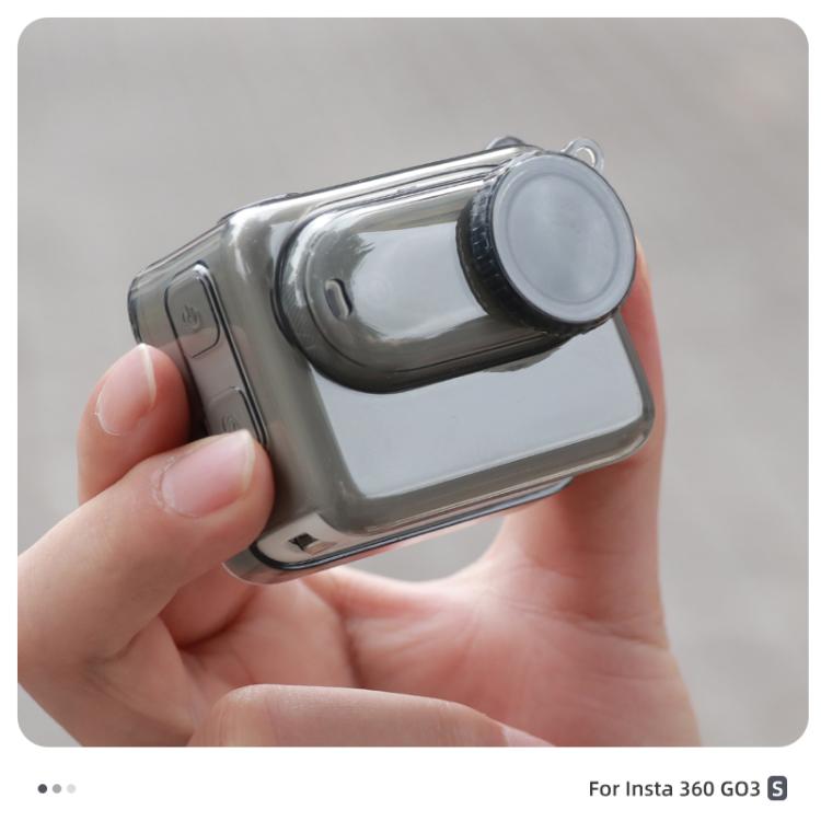 For Insta360 GO 3S Body Soft TPU Protective Case with Lens Cover