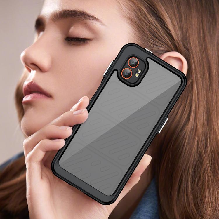 For Samsung Galaxy Xcover 7 Pro Colorful Series Acrylic Hybrid TPU Phone Case