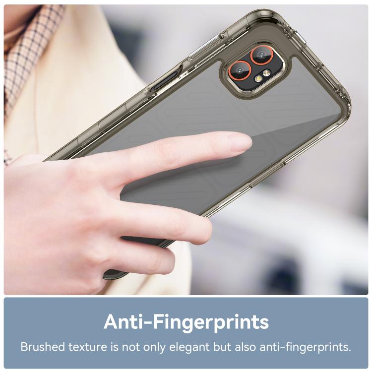 For Samsung Galaxy Xcover 7 Pro Colorful Series Acrylic Hybrid TPU Phone Case