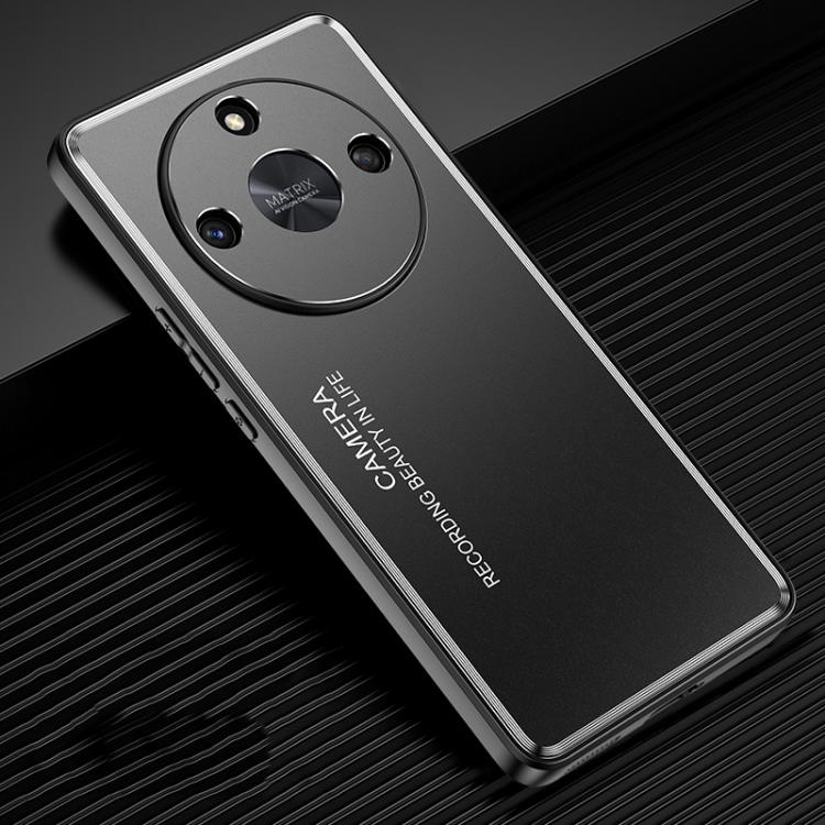 For Honor X50 Frosted Metal Phone Case