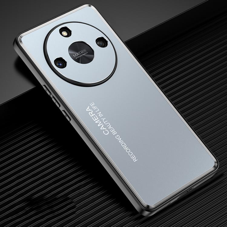For Honor X50 Frosted Metal Phone Case
