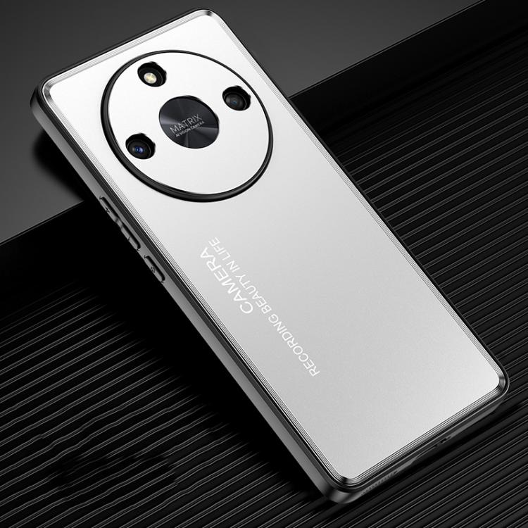 For Honor X50 Frosted Metal Phone Case
