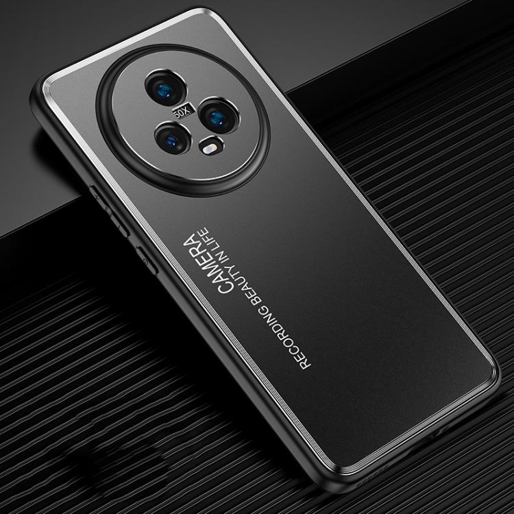 For Honor Magic5 Frosted Metal Phone Case