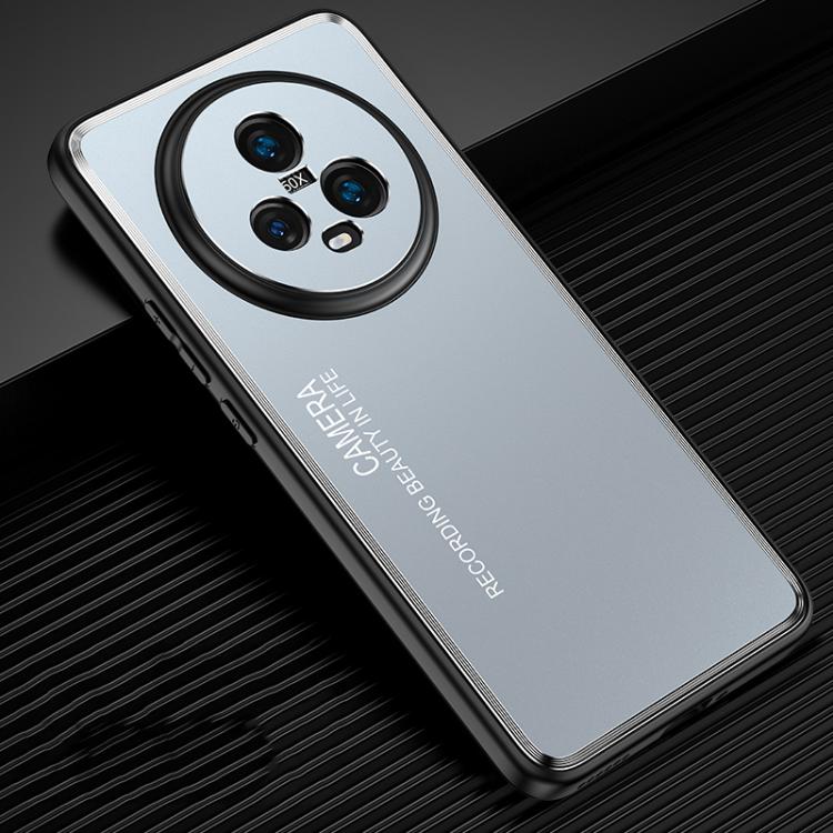 For Honor Magic5 Frosted Metal Phone Case