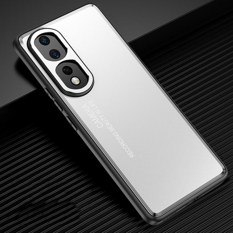 For Honor 80 Pro Flat Frosted Metal Phone Case