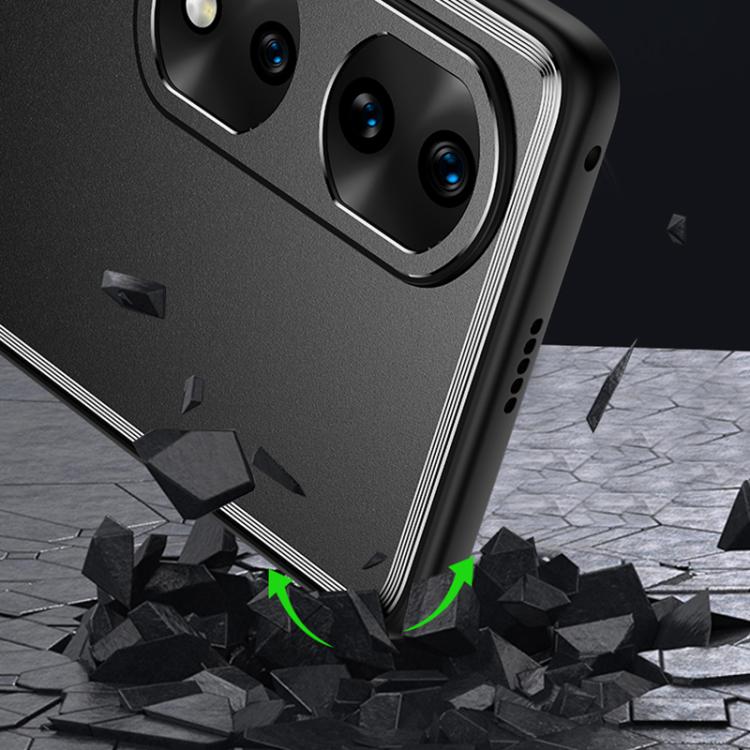 For Honor Magic5 Lite Frosted Metal Phone Case