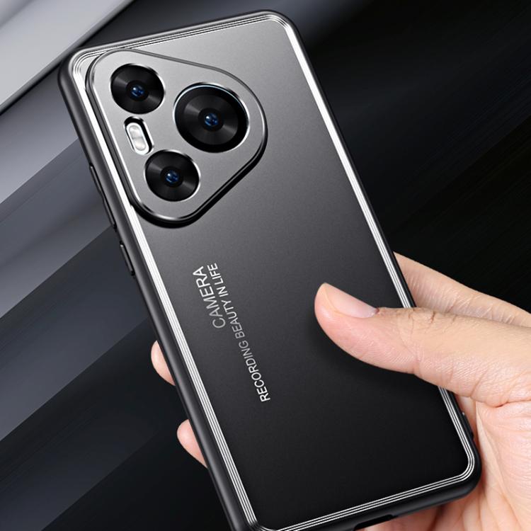 For Huawei Pura 70 Ultra Frosted Metal Phone Case