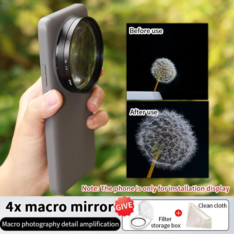For Xiaomi 15 Ultra JSR Phone Lens Filter, Filter:4x Macro Lens