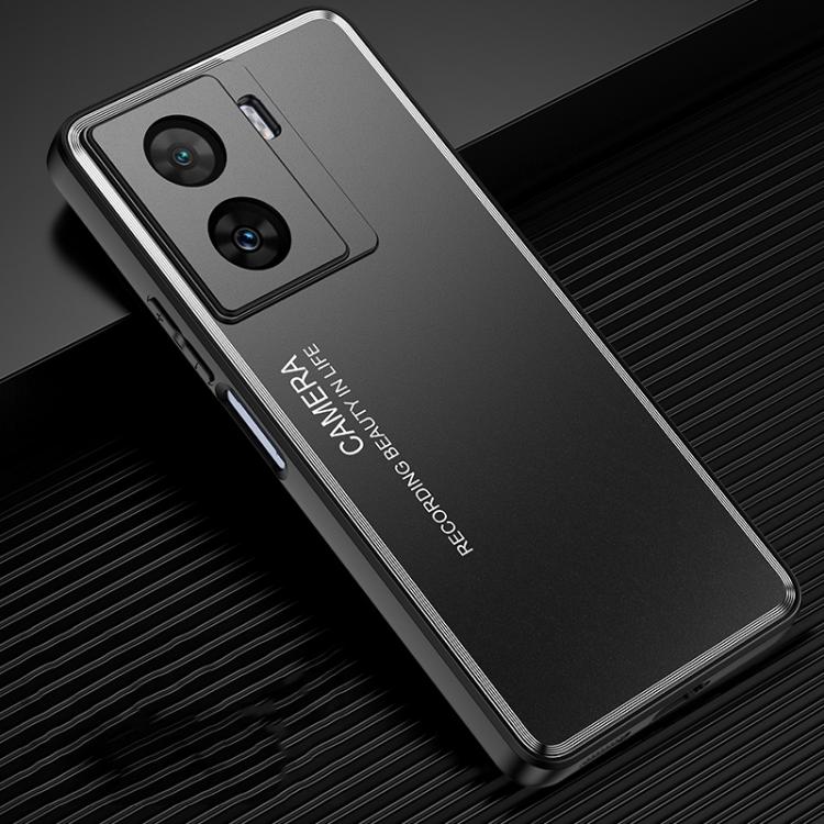 For vivo iQOO Z7x Frosted Metal Phone Case