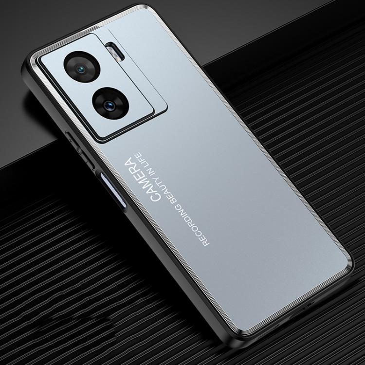 For vivo iQOO Z7x Frosted Metal Phone Case