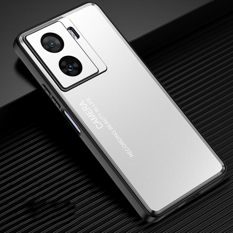 For vivo iQOO Z7x Frosted Metal Phone Case