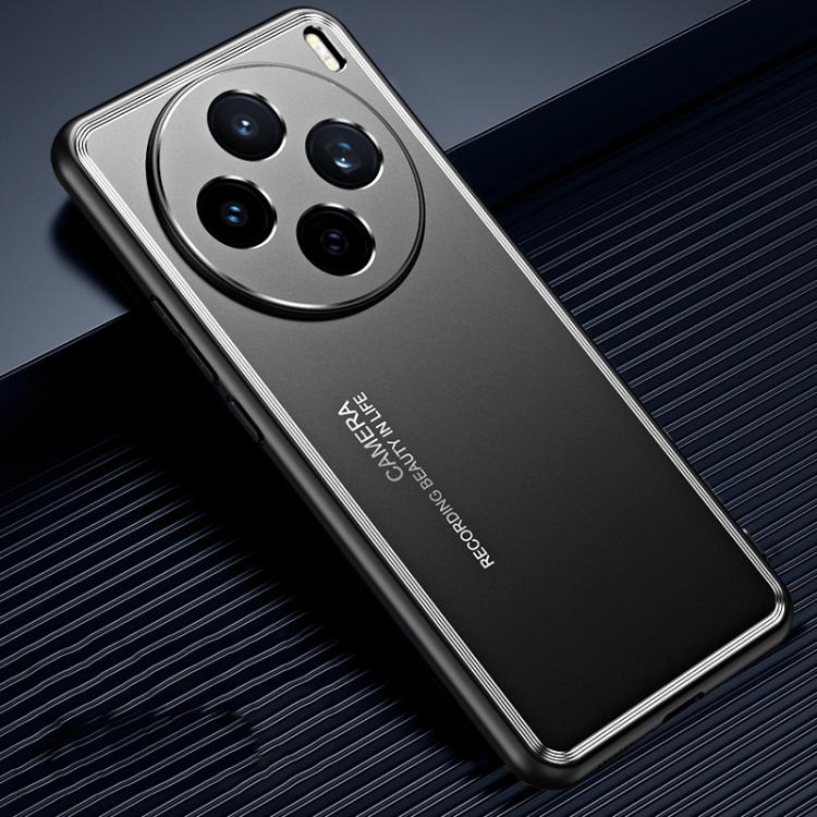 For vivo X200s Frosted Metal Phone Case
