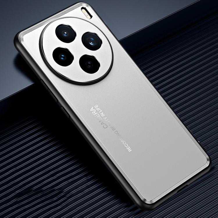 For vivo X200s Frosted Metal Phone Case