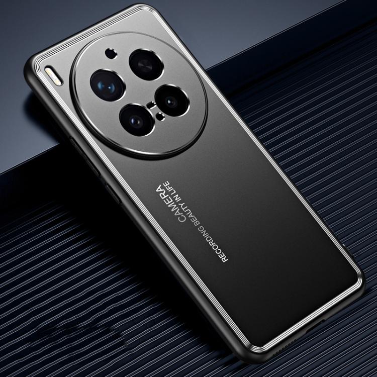 For vivo X300 Pro Frosted Metal Phone Case