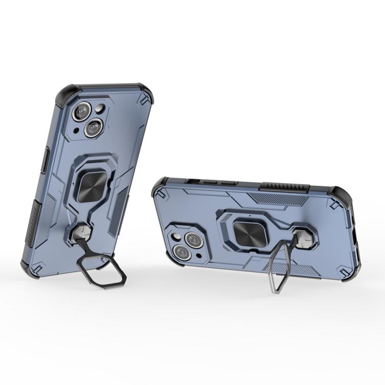 For iPhone 15 Metal Kickstand TPU Hybrid PC Phone Case