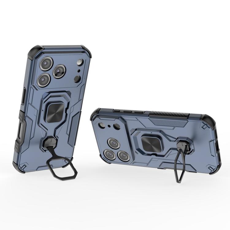 For iPhone 17 Pro Metal Kickstand TPU Hybrid PC Phone Case