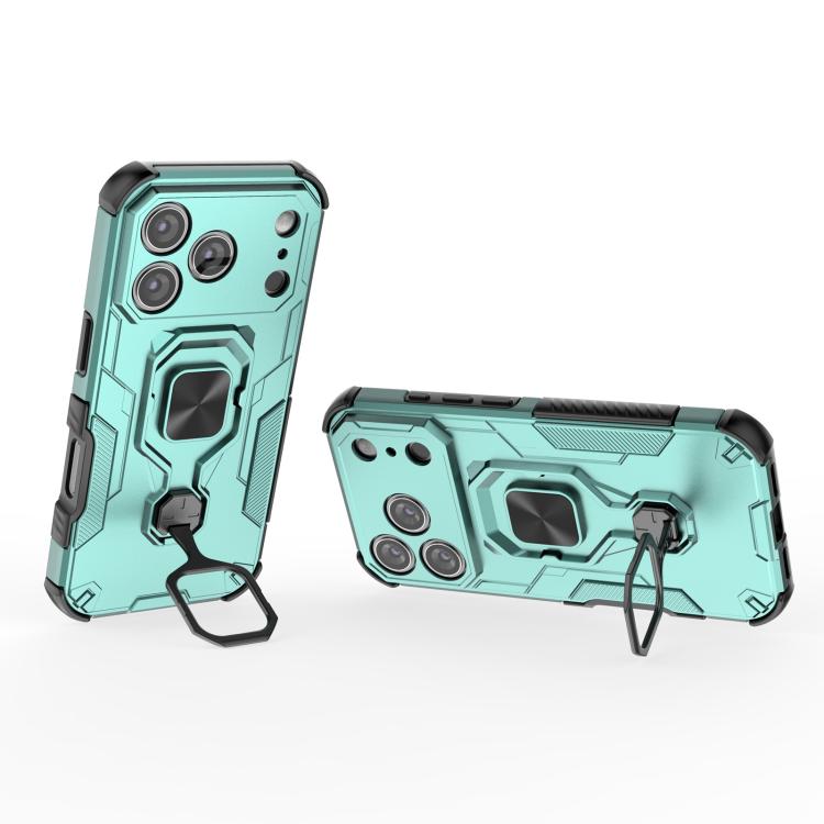 For iPhone 17 Pro Metal Kickstand TPU Hybrid PC Phone Case