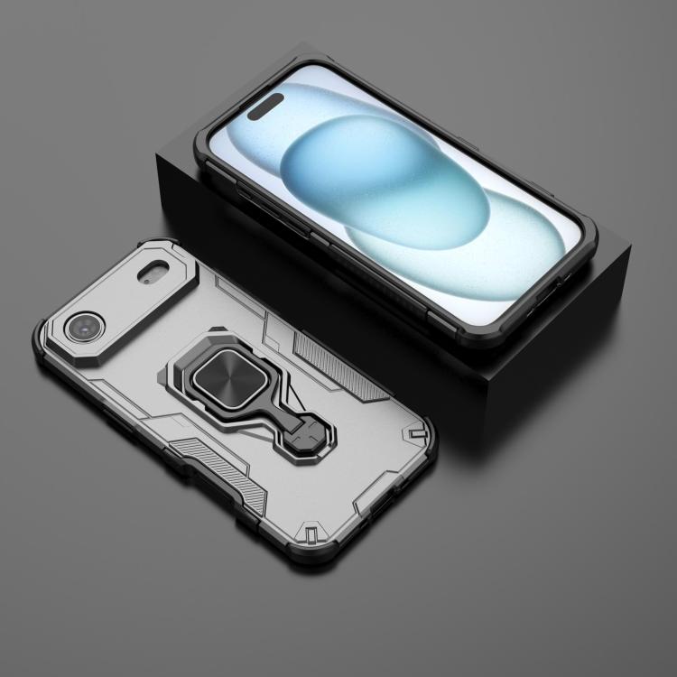 For iPhone Air Metal Kickstand TPU Hybrid PC Phone Case