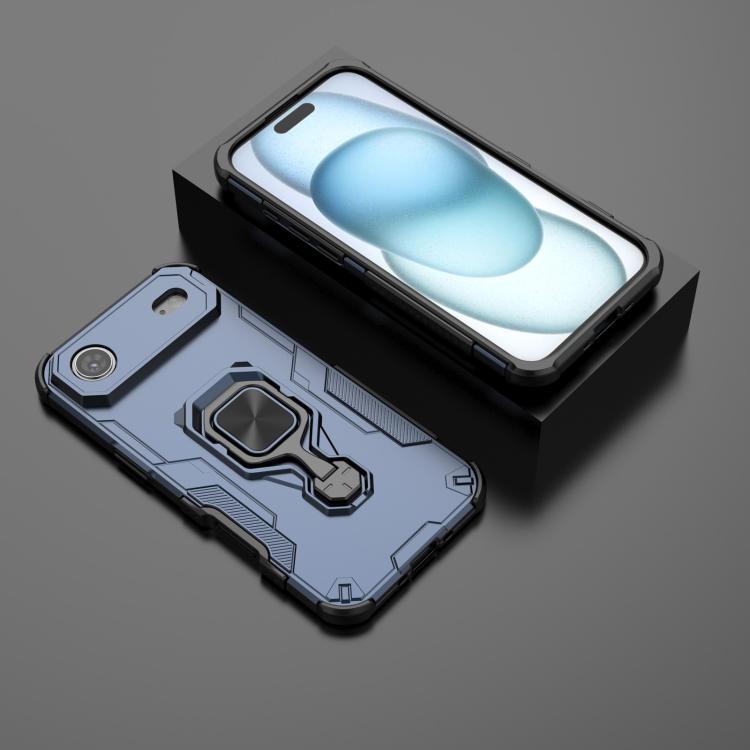 For iPhone Air Metal Kickstand TPU Hybrid PC Phone Case