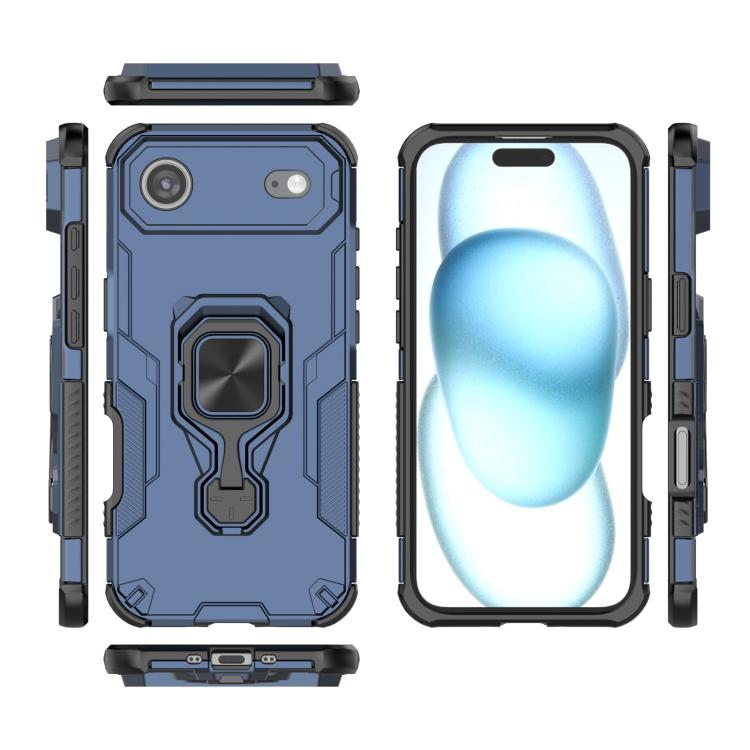 For iPhone Air Metal Kickstand TPU Hybrid PC Phone Case