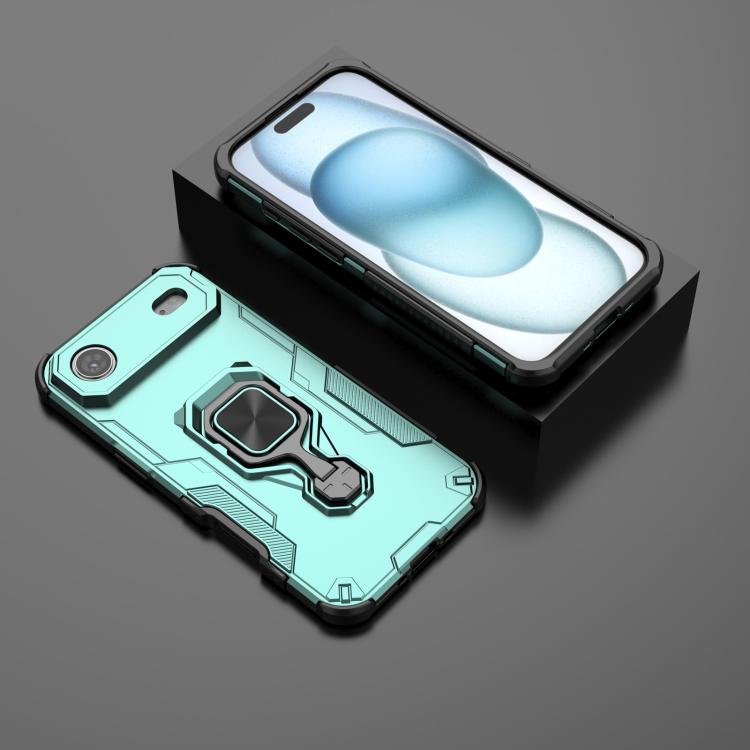 For iPhone Air Metal Kickstand TPU Hybrid PC Phone Case