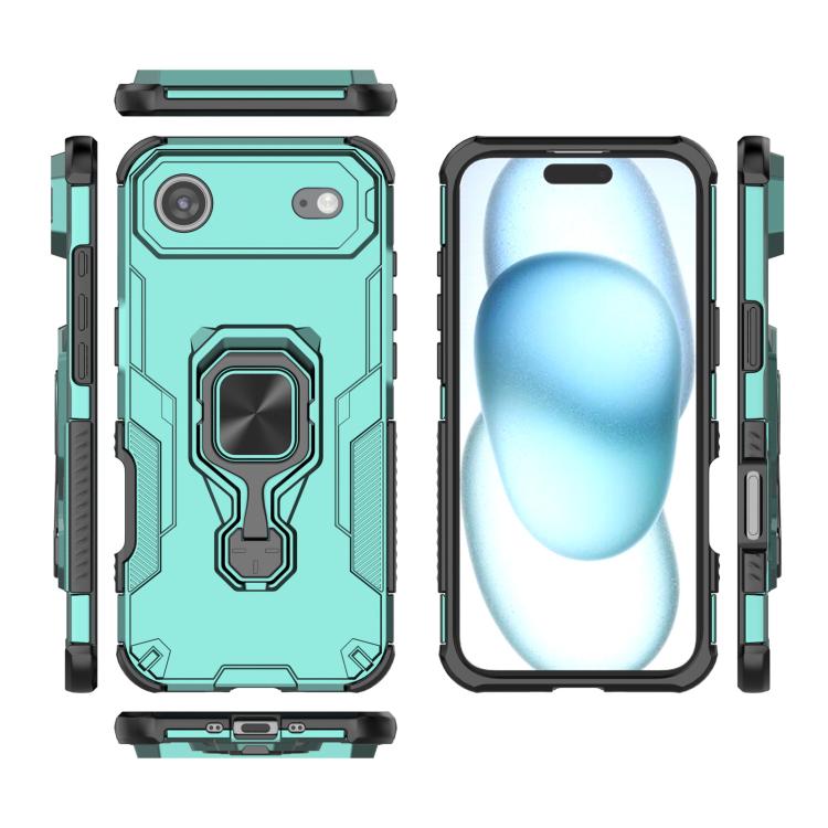 For iPhone Air Metal Kickstand TPU Hybrid PC Phone Case