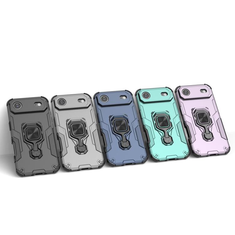 For iPhone Air Metal Kickstand TPU Hybrid PC Phone Case