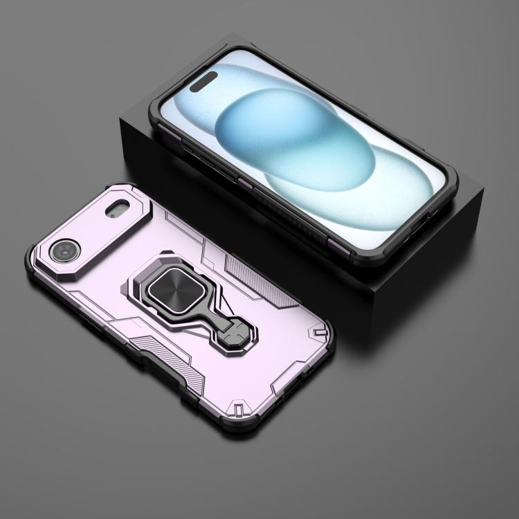 For iPhone Air Metal Kickstand TPU Hybrid PC Phone Case