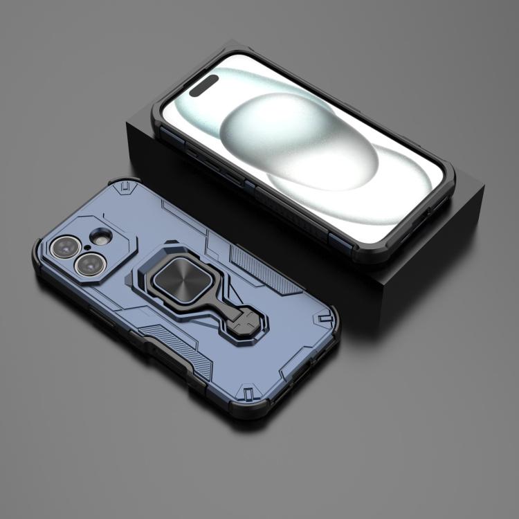 For iPhone 17 Metal Kickstand TPU Hybrid PC Phone Case