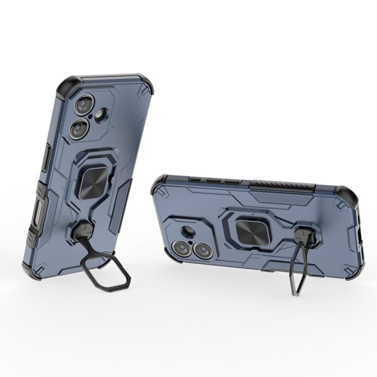 For iPhone 17 Metal Kickstand TPU Hybrid PC Phone Case