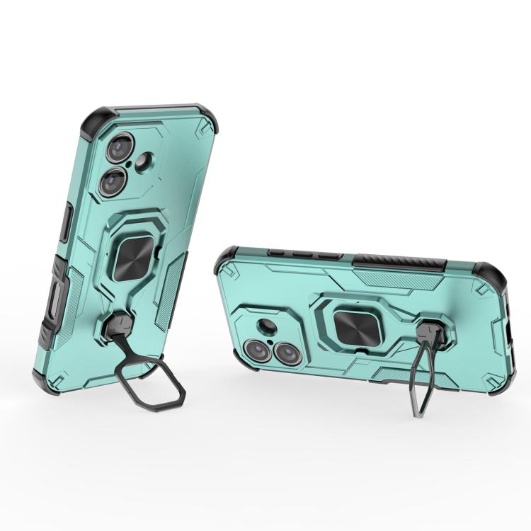 For iPhone 17 Metal Kickstand TPU Hybrid PC Phone Case