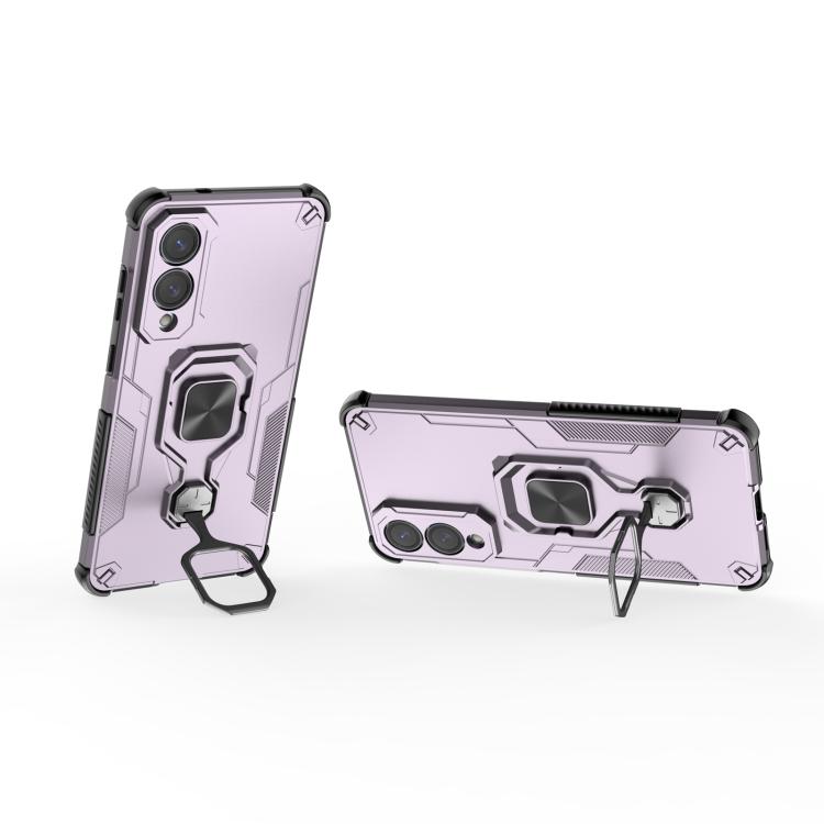 For Samsung Galaxy S25 Edge 5G Metal Kickstand TPU Hybrid PC Phone Case