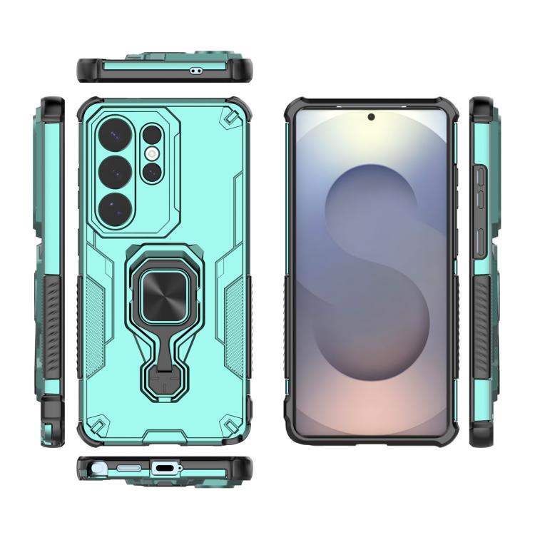 For Samsung Galaxy S26 Ultra 5G Metal Kickstand TPU Hybrid PC Phone Case
