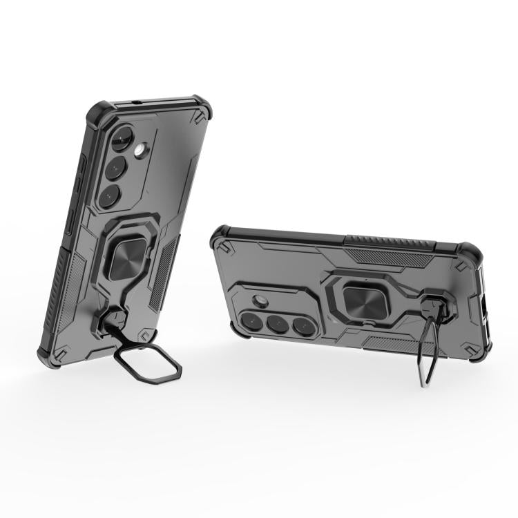 For Samsung Galaxy S26+ 5G Metal Kickstand TPU Hybrid PC Phone Case