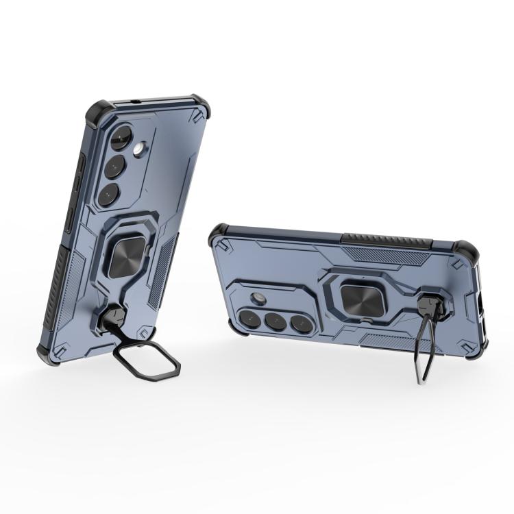 For Samsung Galaxy S26+ 5G Metal Kickstand TPU Hybrid PC Phone Case