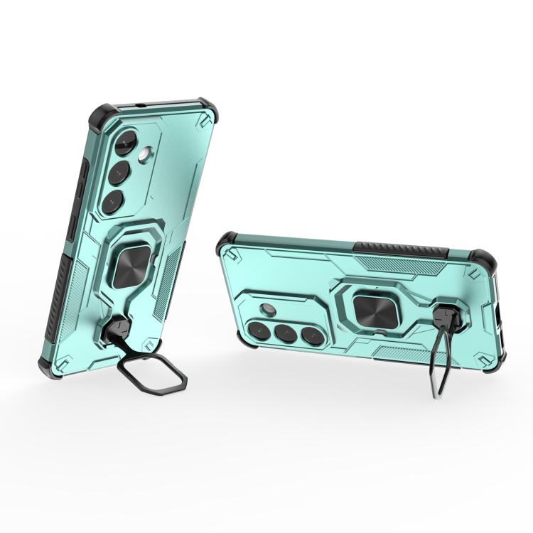 For Samsung Galaxy S26+ 5G Metal Kickstand TPU Hybrid PC Phone Case