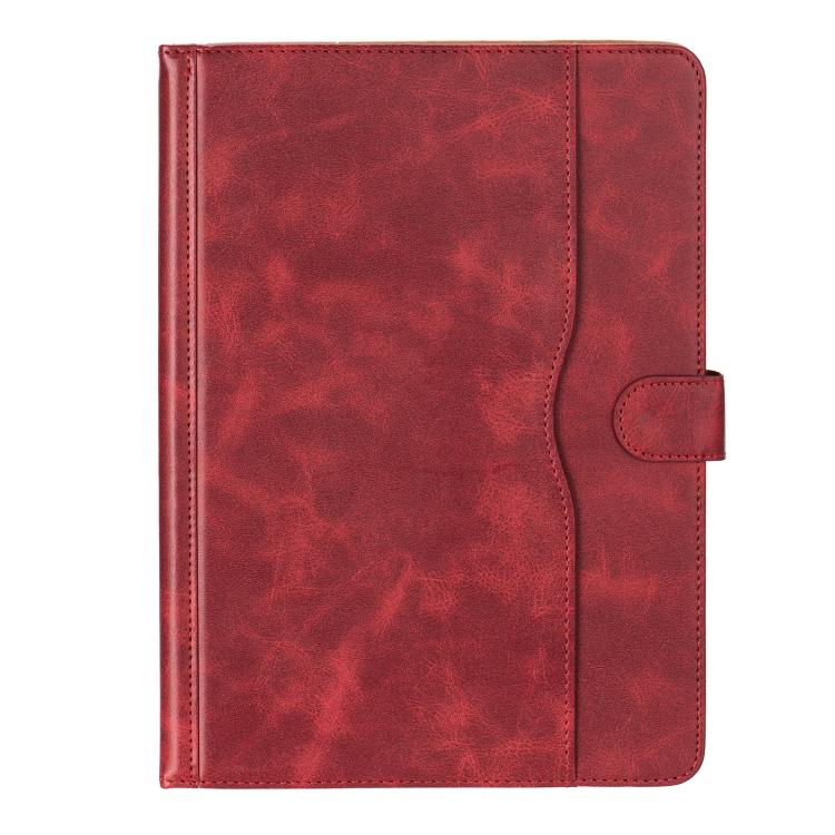11-12.4 inch Two-Color Cowhide Leather Tablet Case