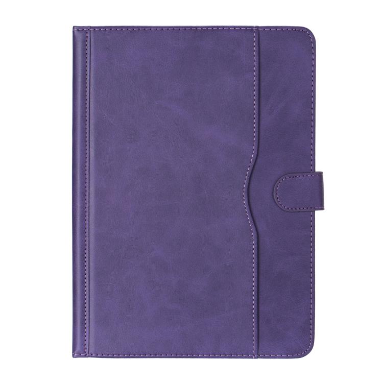11-12.4 inch Two-Color Cowhide Leather Tablet Case