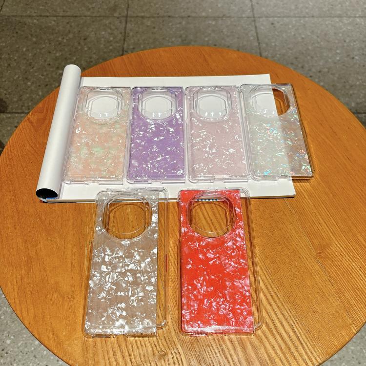For Huawei Mate X7 Pearlescent Shell Texture Phone Case