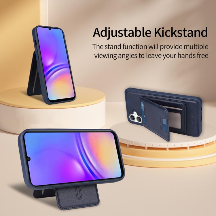 For Samsung Galaxy A06 4G BETOPNICE Vertical Flip Detachable MagSafe Wallet Phone Case