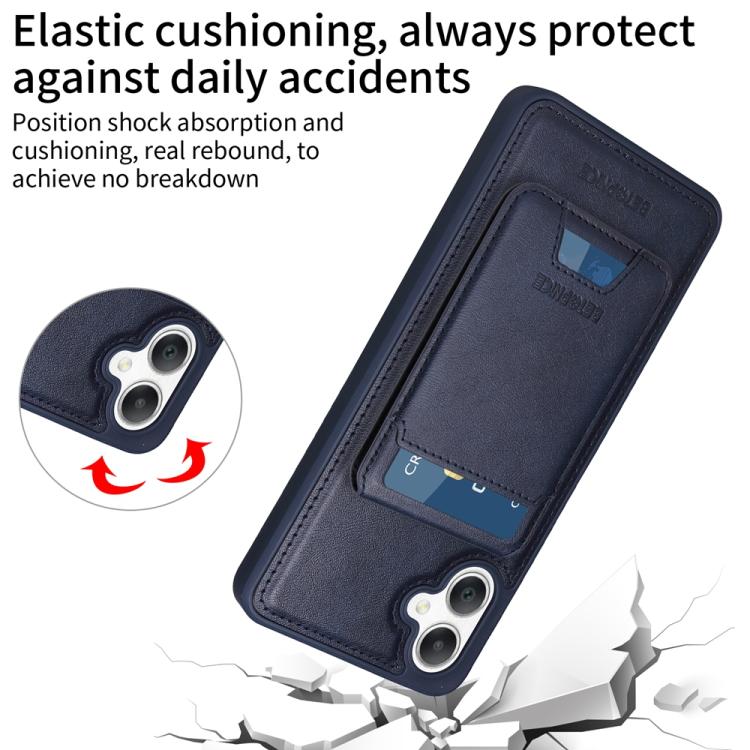 For Samsung Galaxy A06 4G BETOPNICE Vertical Flip Detachable MagSafe Wallet Phone Case