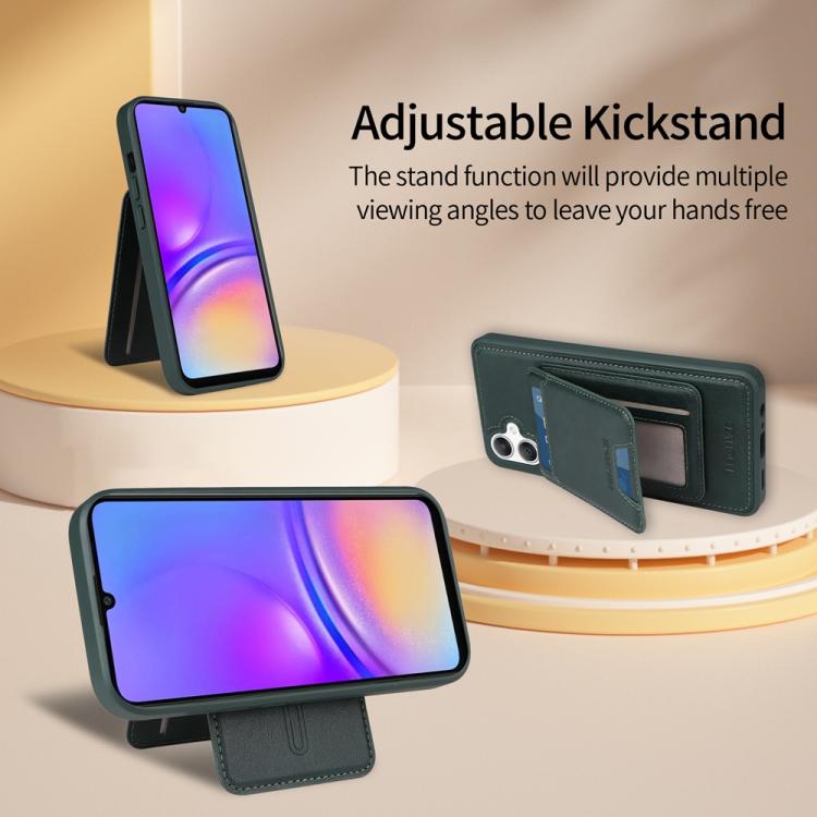 For Samsung Galaxy A06 4G BETOPNICE Vertical Flip Detachable MagSafe Wallet Phone Case