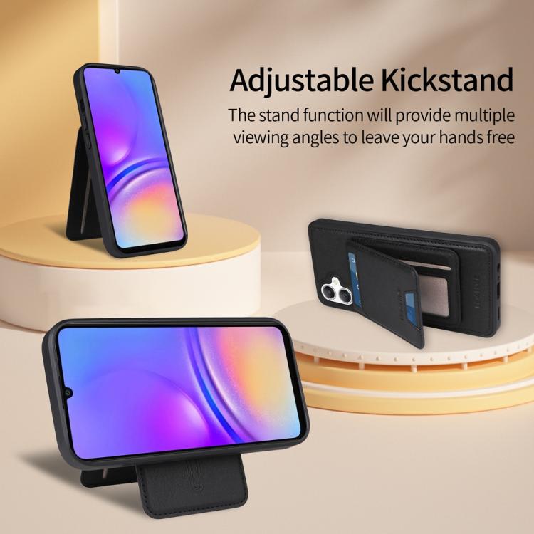 For Samsung Galaxy A06 4G BETOPNICE Vertical Flip Detachable MagSafe Wallet Phone Case