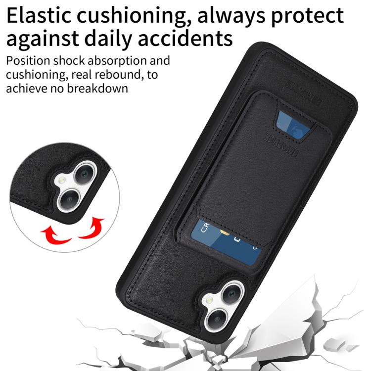 For Samsung Galaxy A06 4G BETOPNICE Vertical Flip Detachable MagSafe Wallet Phone Case