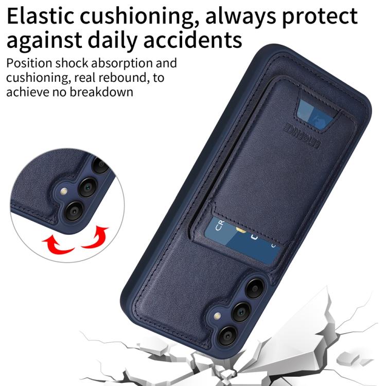 For Samsung Galaxy A15 5G BETOPNICE Vertical Flip Detachable MagSafe Wallet Phone Case