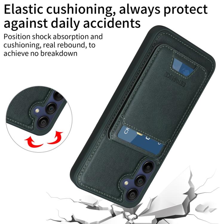 For Samsung Galaxy A15 5G BETOPNICE Vertical Flip Detachable MagSafe Wallet Phone Case